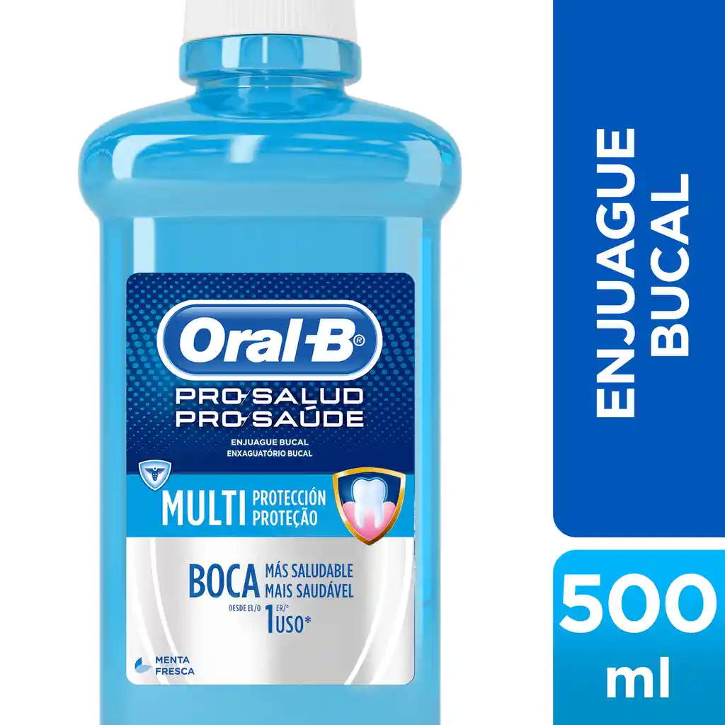 Oral-B Enjuague Bucal Pro Salud Sabor Menta Fresca