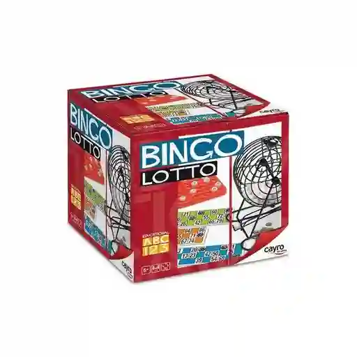 Cayro Juego de Mesa Bingo Bombo Metal - 126020300