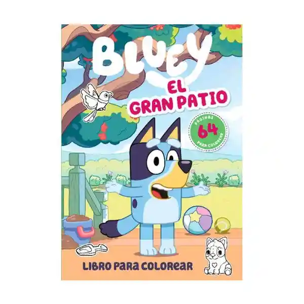 Bluey 2 el Gran Patio Libro Colorear - Altea