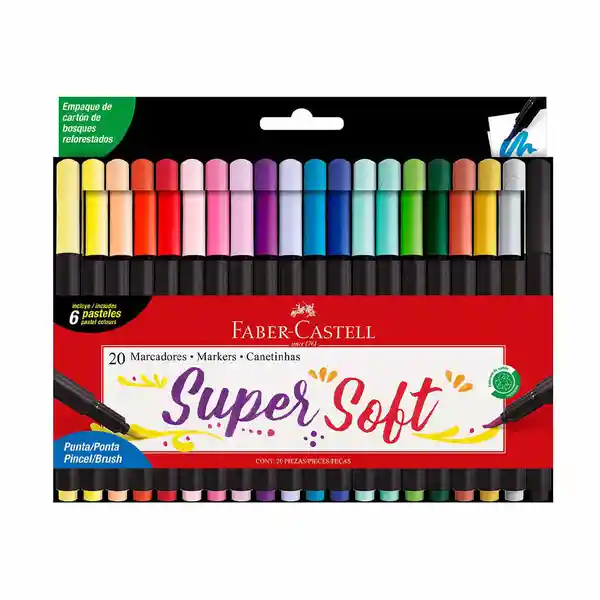 Faber-Castell Marcador Supersoft