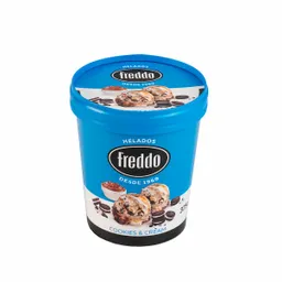 Freddo Helado Cookies & Cream con Dulce de Leche