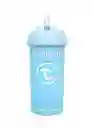 Twistshake Vaso Con Bombilla Straw Cup Azul Capacidad 360 mL