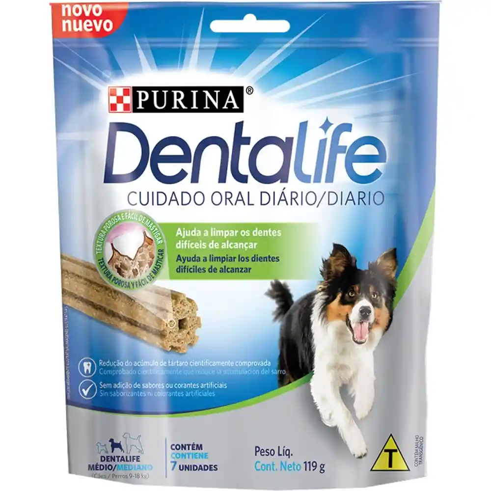 Dentalife Snack Cuidado Oral para Perro Adulto Raza Mediana
