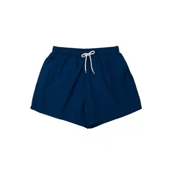 Short Corto Hombre Azul Talla S Samia