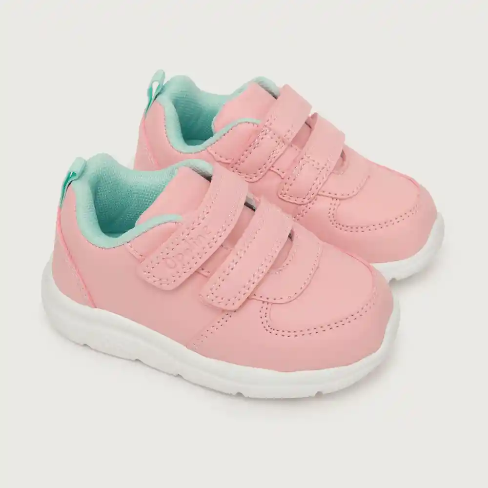 Zapatillas Deportiva Liviana Niña Rosada Talla 21