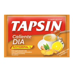 Tapsin Antigripal con Limonada Miel y Jengibre 