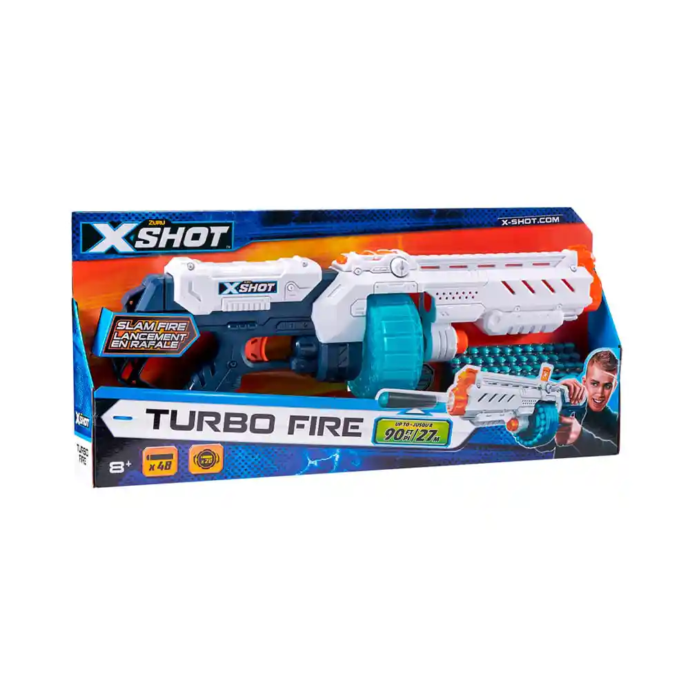 X-Shot Juguete Lanzador Turbo Fire