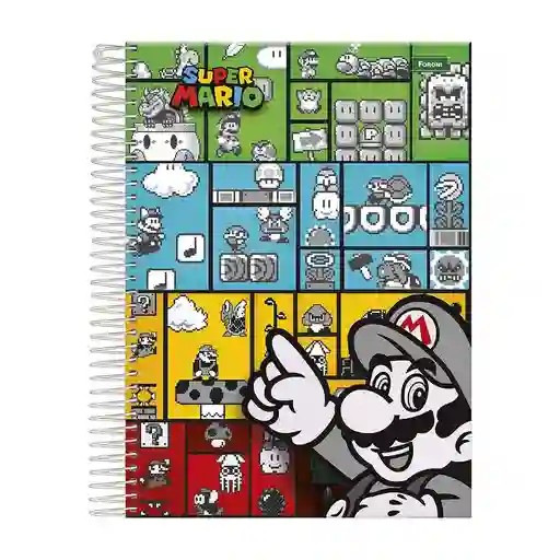 Cuaderno Especial 150hjs. Super Mario Bross Foroni