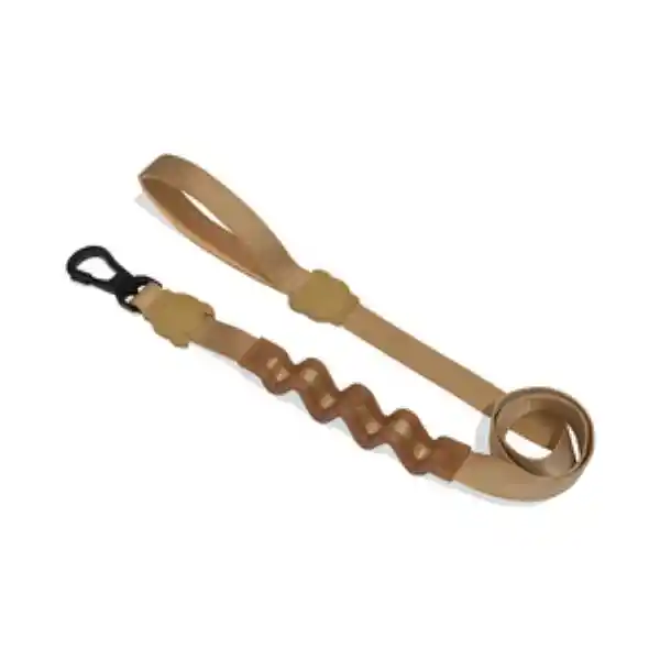 Zee. Dog Correa Resistente a Tirone Sand Color Beige Chico