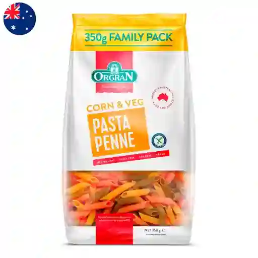 Orgran Pasta Penne Maíz y Vegetales