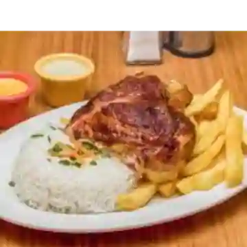 Trutro Asado con 2 Agregados