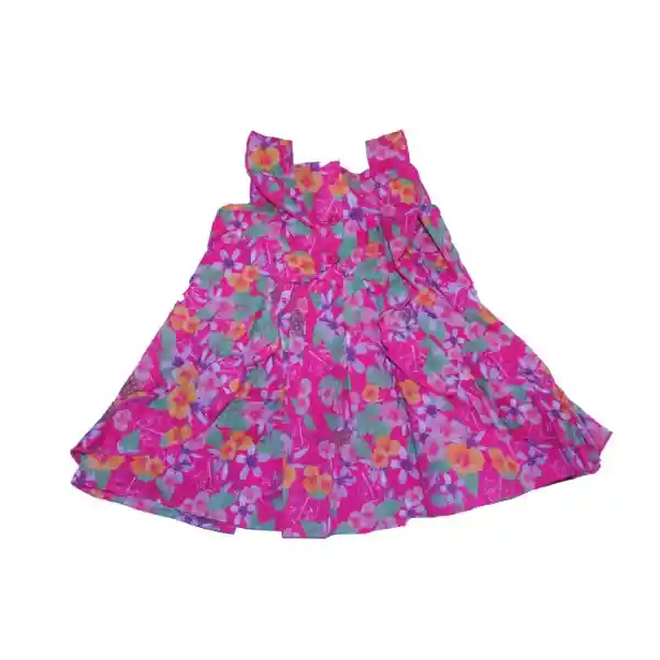 Vestido Bebe Niña Fucsia Pillin 12 M