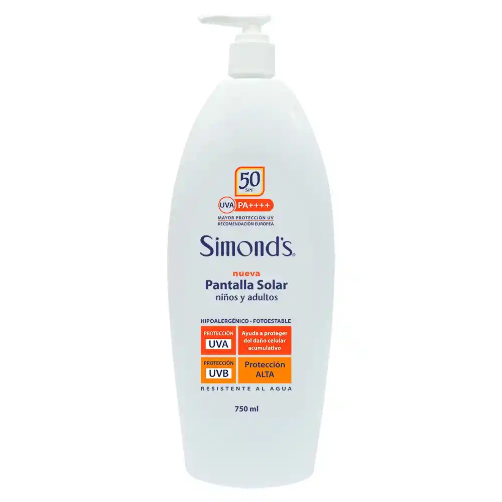 Simonds Crema Pantalla Solar 