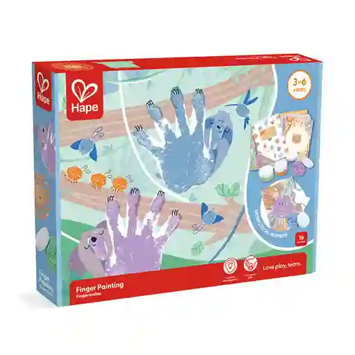 Hape Juguete Finger Painting - E2005
