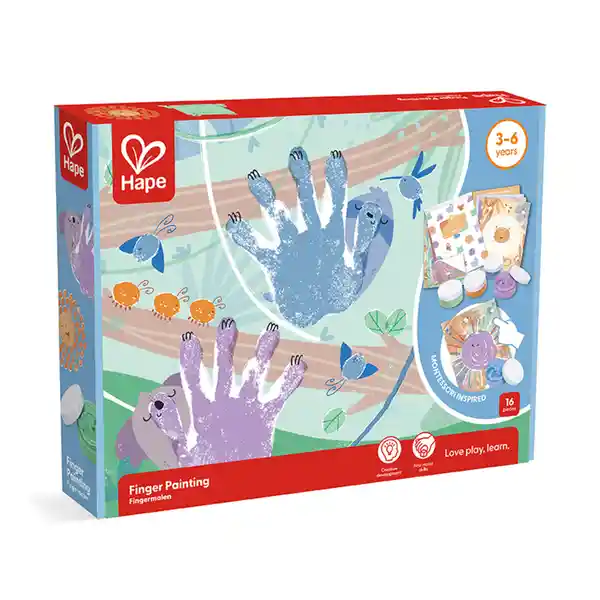 Hape Juguete Finger Painting - E2005
