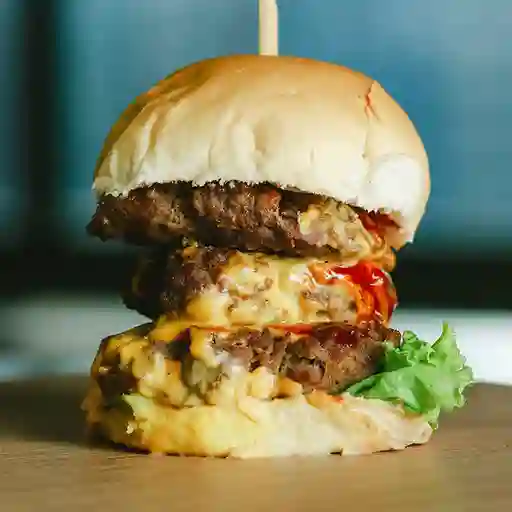 Hamburguesa Viña Olmue Doble