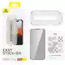 Baseus Lámina Protectora HD iPhone 15 Pro Serie Sapphire