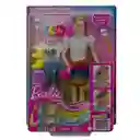 Barbie Muñeca Peinados Animal Print Mattel