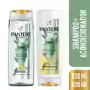 Pantene Shampoo + Acondicionador Bambú Nutre y Crece