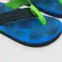 Hawaiana De Niño Azul Talla 32