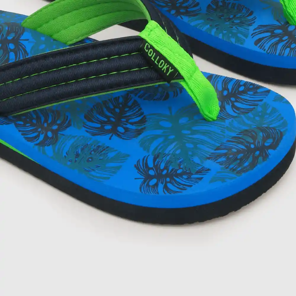 Hawaiana De Niño Azul Talla 32