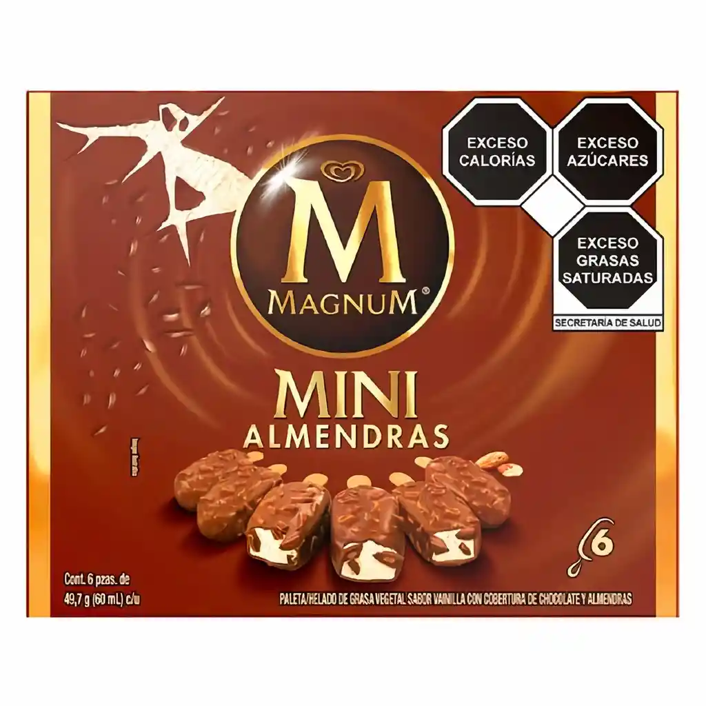 Magnum Helado Mini Almendras