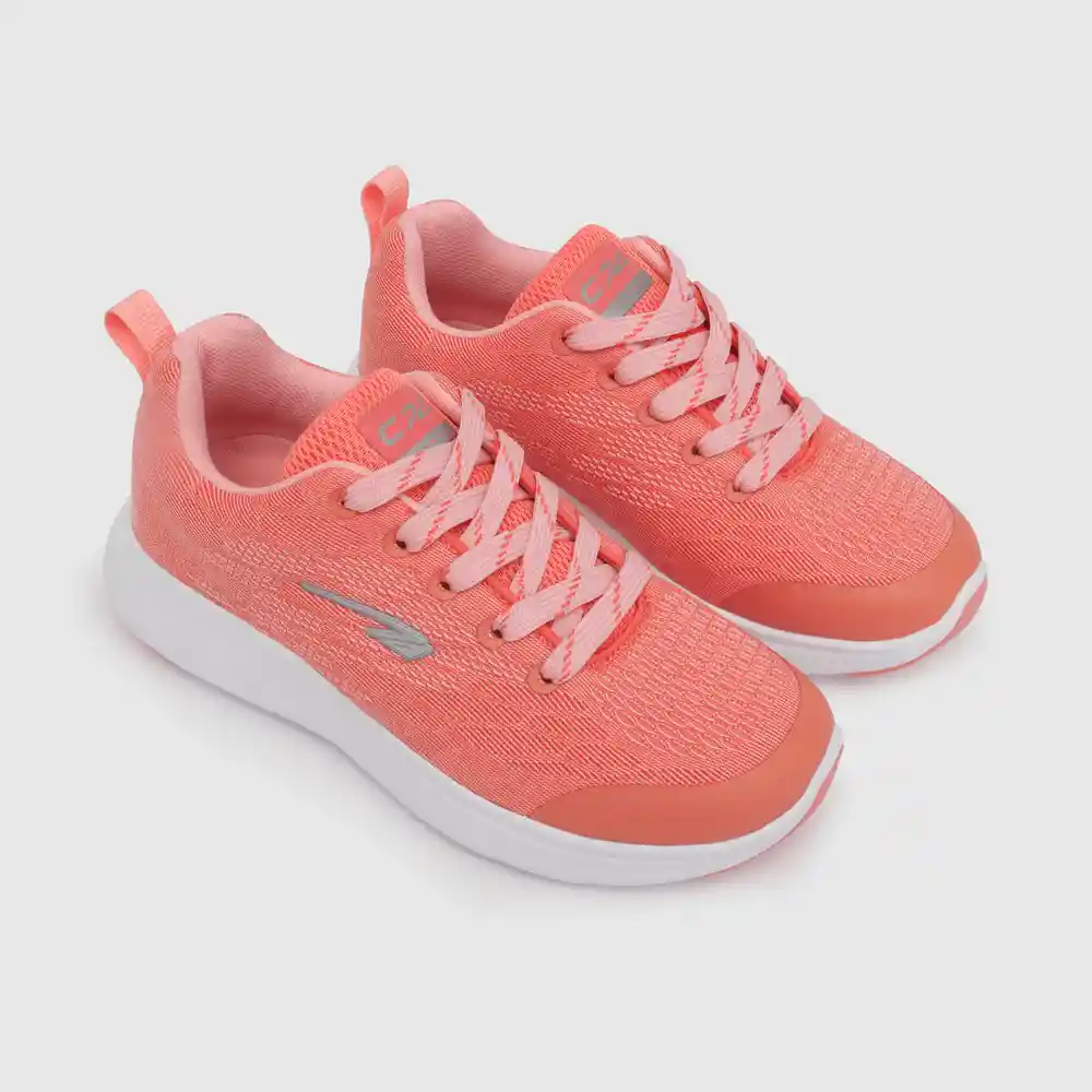 Zapatillas Deportiva De Niña Sustentable Rosado Talla 37