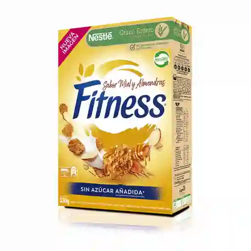 Fitness Cereal Sabor Miel y Almendras sin Azúcar Añadida