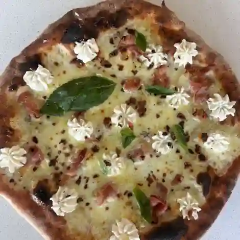 Quattro Formagio con Pancetta