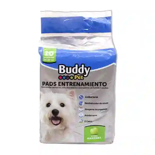 Buddy Pet Pads de Entrenamiento para Cachorros con Manzana