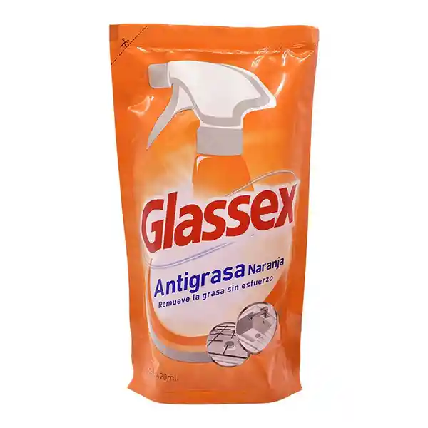 Glassex Antigrasa Naranj Doy