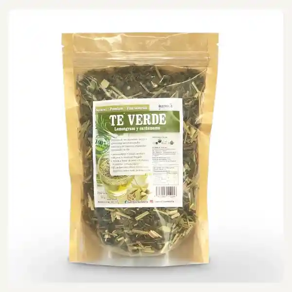 Té Verde Con Lemongrass y Cardamomo