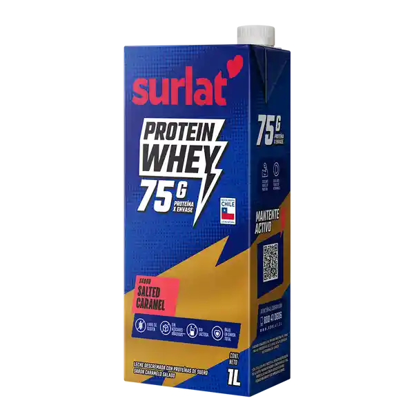 Surlat Leche Whey Protein Sabor Caramelo Salado