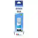 Epson Tinta Cyan T504