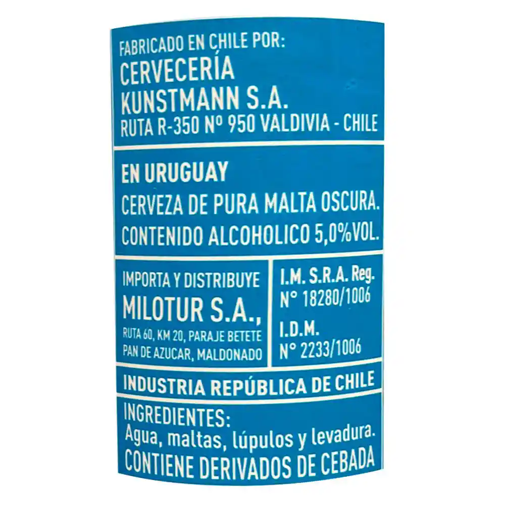Kunstmann Cerveza Roja Torobayo 