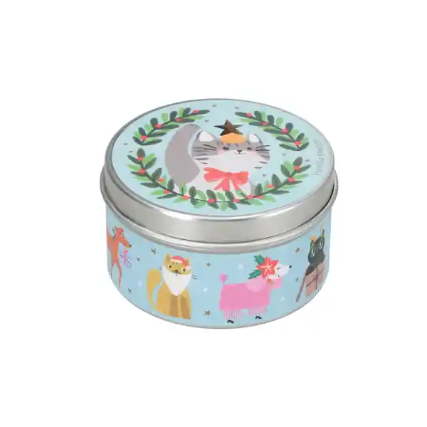 Vela de Navidad Vainilla Mango 6.5 x 4 cm Casaideas