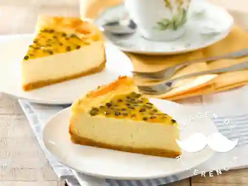 Postre Cheesecake Maracuyá