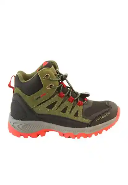 Zapatillas Outdoor Caña W24 Niño Verde 29 937 Ficcus