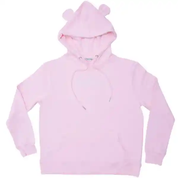 Blush-Bar Polerón Rosado Comfy Hoodie Talla XL