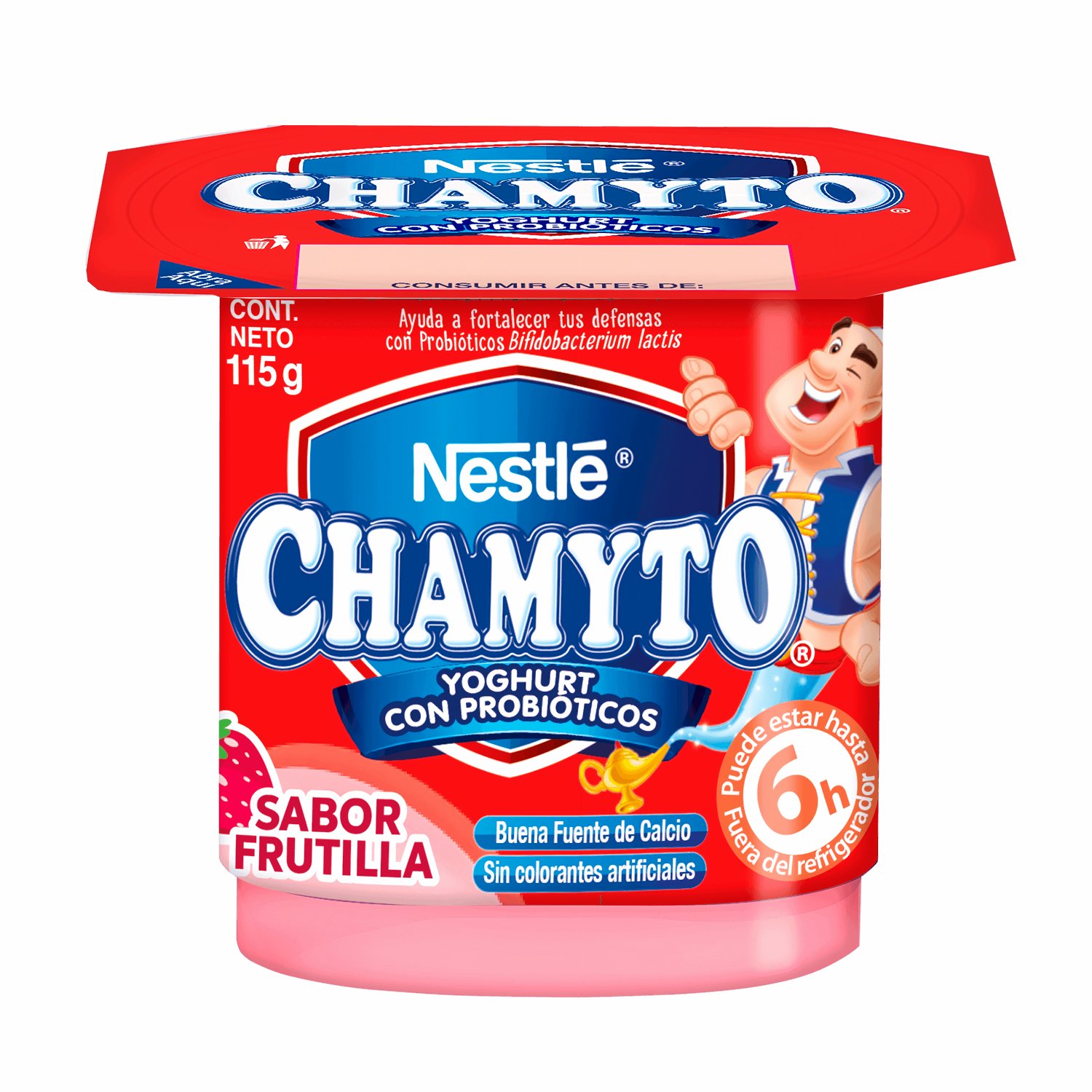 Chamyto Yogurt con Probióticos Sabor a Frutilla - Rappi