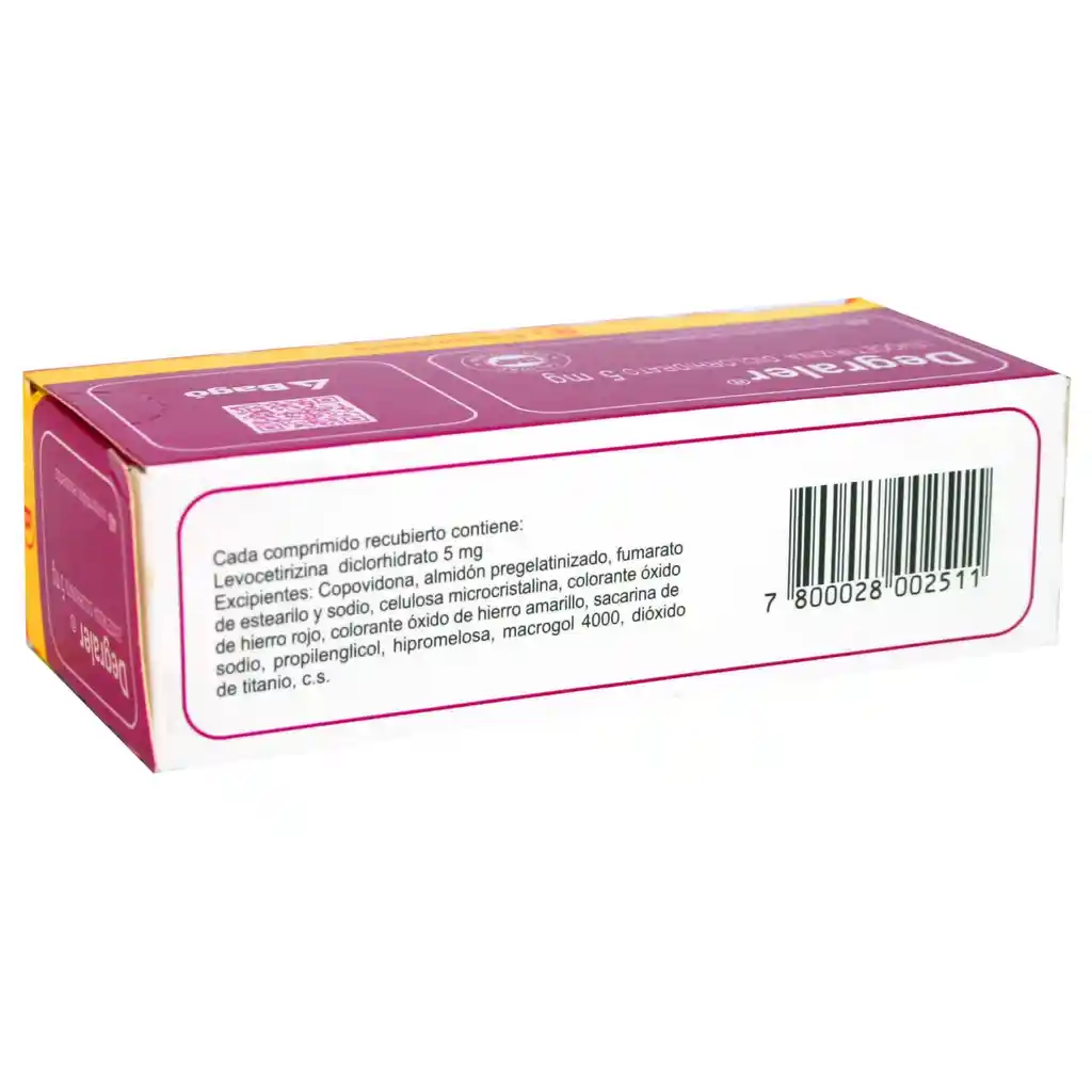 Degraler Plus 5 mg Comprimidos Bucodispersables