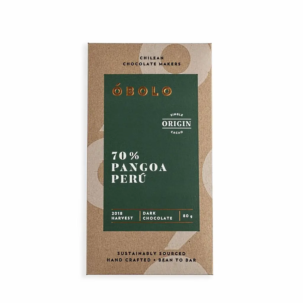 Óbolo Chocolate 70 % Cacao Pangoa Perú