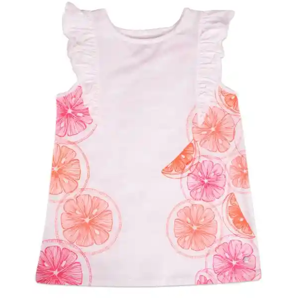 Polera Niña Blanco Talla 3 A Pvy630-23Bco Pillín