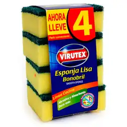 Virutex Esponja Lisa Bonobril