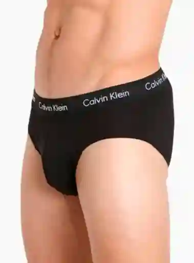 Calvin Klein Pack Calzoncillo Cotton Negro Talla S NB2613