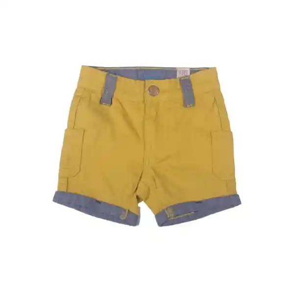 Bermuda Bebe Niño Amarillo Pillin 24 M