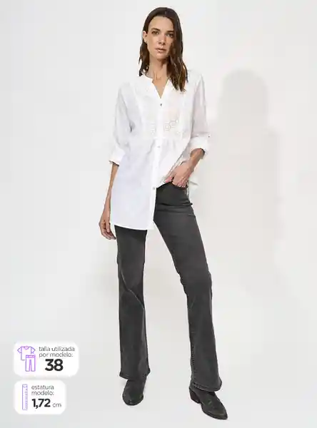 Jeans Mujer Tatienne Flare Talla 42