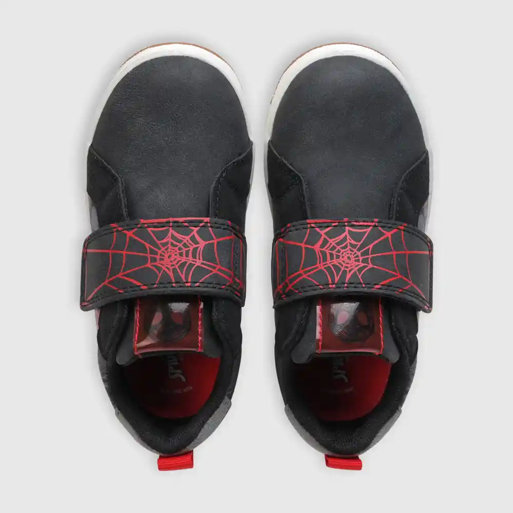 Zapatillas De Niño Spiderman Negro Talla 20
