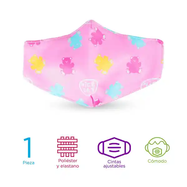 Miniso Cubrebocas para Niños Estampado 