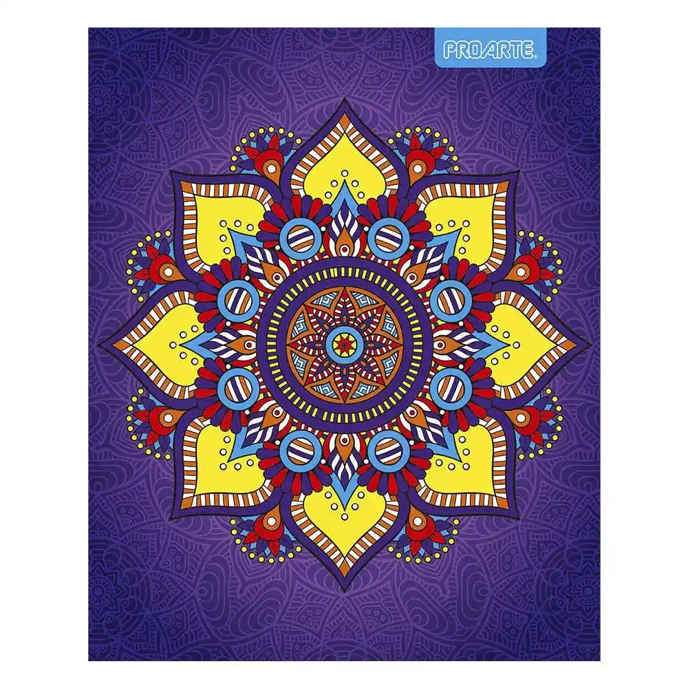 Proarte Cuaderno Universitario Mandalas 100 Hojas C7Mm